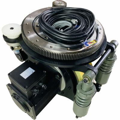 2000W que umedece a carga das rodas da movimentação 2000kg do robô de Polyurathane do motor que conduz a plataforma