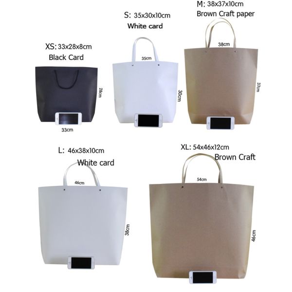 Custom Logo paper shopping bag SR-P-004 hotsell