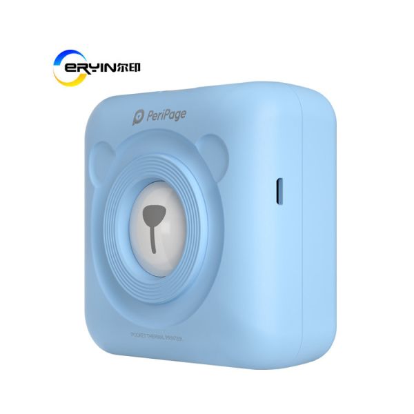 1- Peripage A6 Portable AR Printers Impresora Smart Mini Wireless Thermal Photo Printer Max Paper Size 58mm