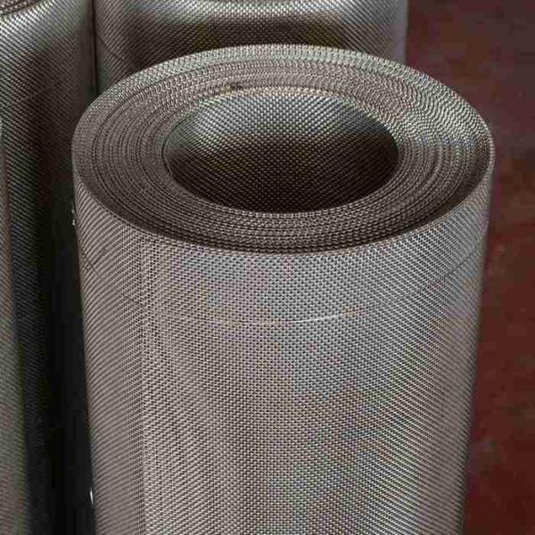 Plain Woven SS304 Stainless Steel Security Mesh 10 X 10 Wire Mesh