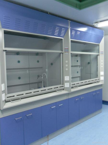 Durable Lab Fume Cupboard Anti Moisture , Walk In Fume Hood Alkali Resistance