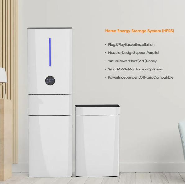 Bateria de inversor todo em um para sistema de armazenamento de energia solar 3kW 5kW 10kW Inversor solar híbrido 10kw com bateria de lítio