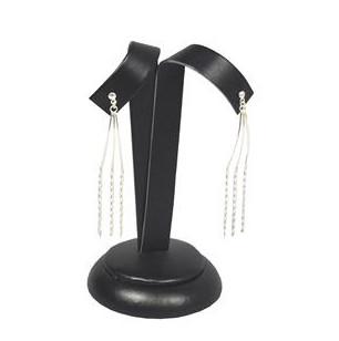 Custom Earring Display Holder Shop Showcase Window Displays With Round Basement