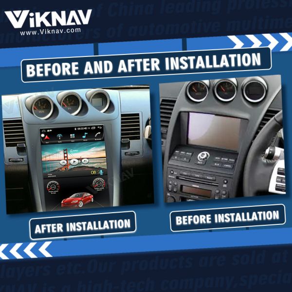 Автомобильные авторадиосистемы для Nissan 350Z Z33 2002-2007 Стерео