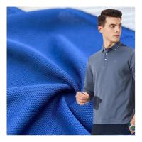 Tissus en tricot de couleur personnalisée pour chemises et T-shirts POLO respirants