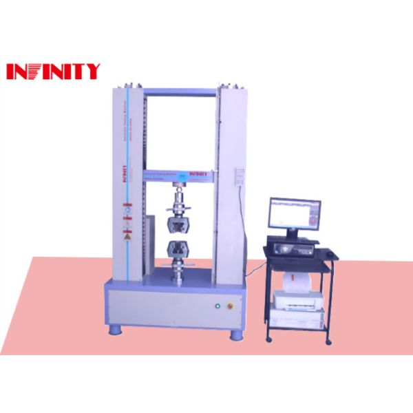 Fabric Servo Controlled Universal Tensile Testing Machine Switchable Unit Lbf/In2
