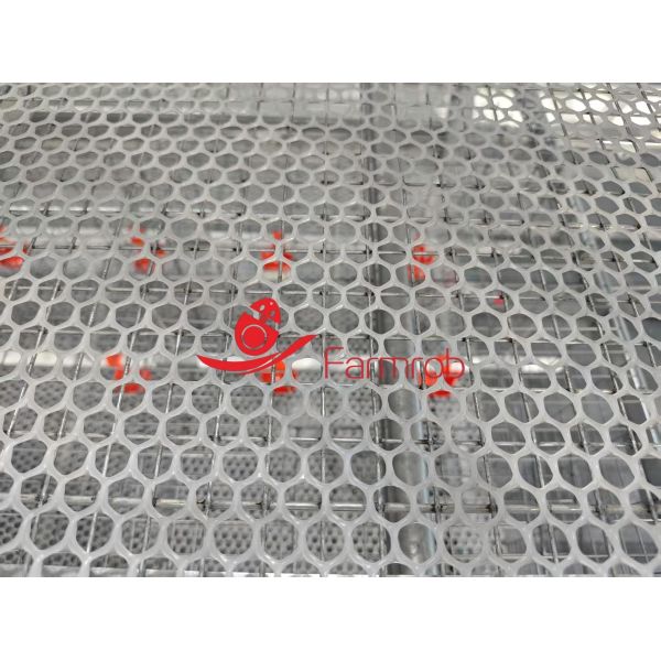 327 Cm2 Sistema de jaula de aves de corral de 6 niveles seguro Al-Zn-Mg para pollos pequeños 1800x600x450mm Dimensiones