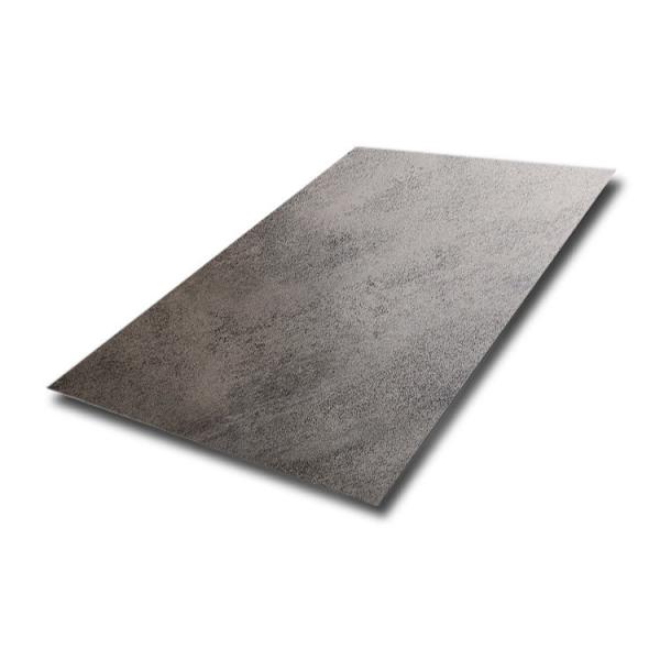 Custom Wood Grain Laminate Stainless Steel Sheet Transfer Plate For Hotel Door Wardrobe