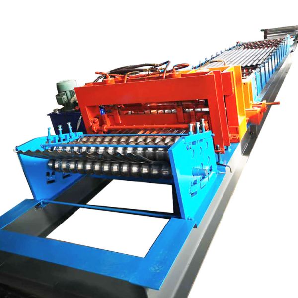 El rollo acanalado de la hoja de pared de Silo del almacenamiento del grano que formaba el metal de la máquina galvanizó de acero