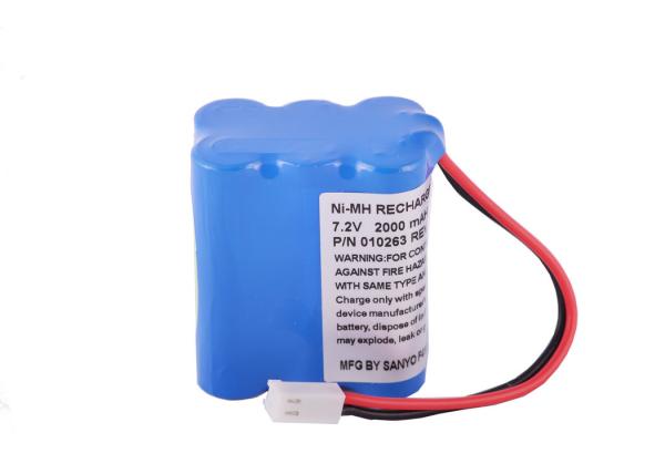 7.2V 2000mAh NI-MH Syringe Pump Battery For Kangaroo Pump 324 Enteral Feeding Pump