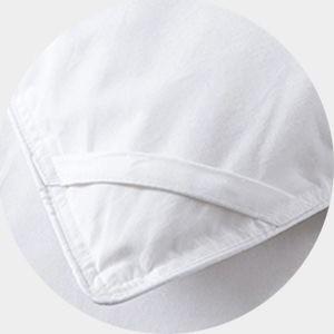Fashion Style Luxury White Fabric Down Quilt  OEM / ODM Available