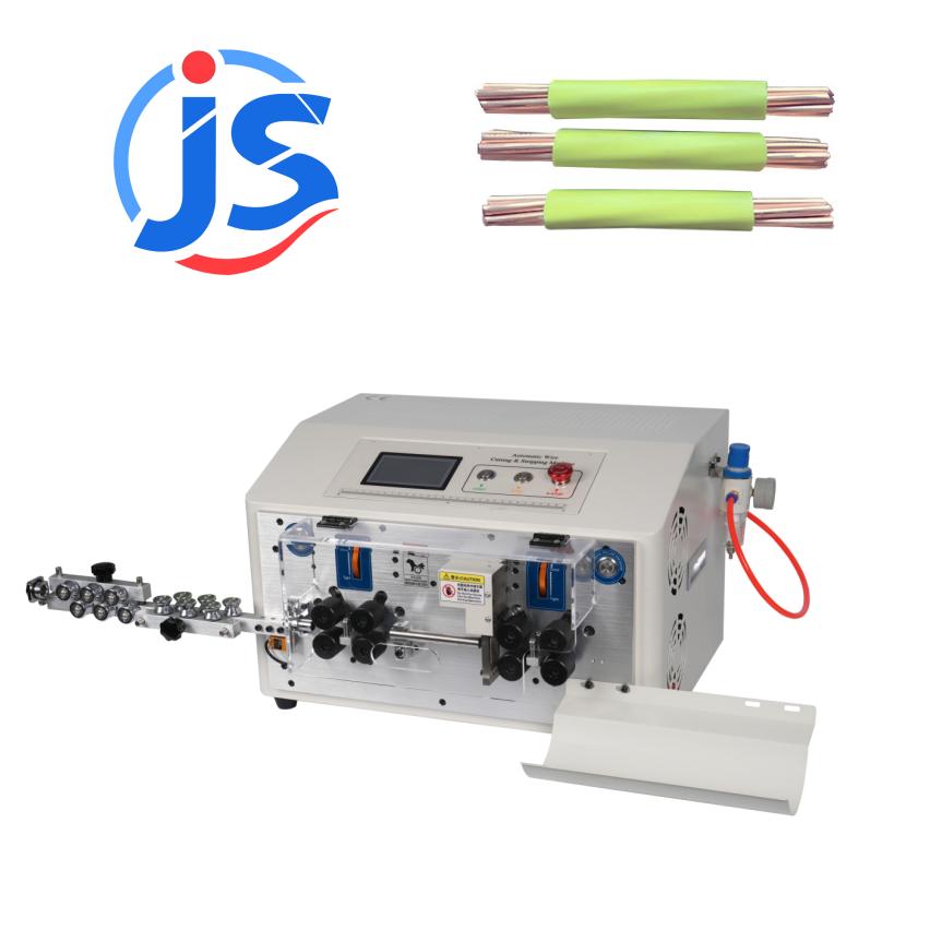 Lift the Wheel, Touch Screen, Eight Wheels 25 square Meter Wire Stripping Machine BV Single Strand Wire Cutting 6 square Meters