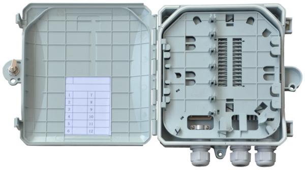 HSGFKSN-12  Indoor Optical Cable Fiber Distribution Cabinet 205*180*49 Size
