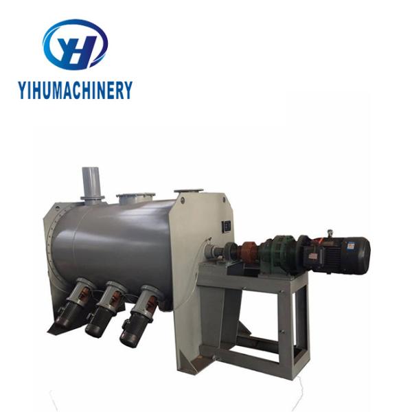 High Shear Mixer Horizontal Plough Type 10000L Max Loading Capacity