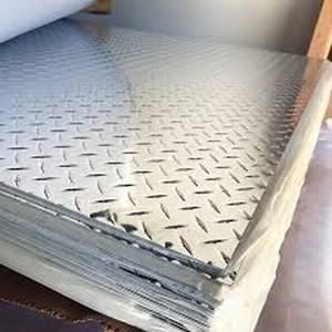 1050 Aluminum Sheet Coil Bright Aluminum Diamond Plate Sheets For Toolbox