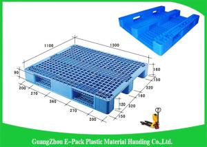 As páletes 100% plásticas do Euro do HDPE do Virgin ventilaram empilhável para a