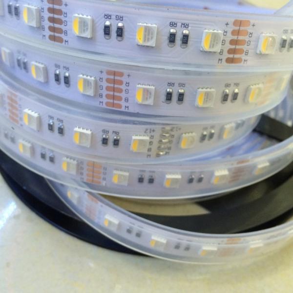 12V 24V 10/12MM PCB 19.2W 4in1 RGBW RGBWW 5050 Led Strip Light 60leds/M LED Flexible Light