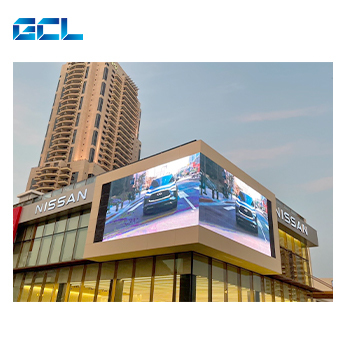 Suitable For Installing Lightweight Waterproof Grille Screens With A Light Transmittance Of 65% On Building Glass Exterior Walls P10.4-8.3 mm P7.8-3.9mm
