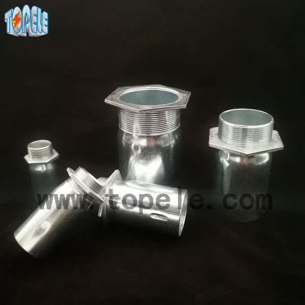 Сертификат ISO 20mm 25mm EMT стальной коннектора провода для соединительной коробки и провода
