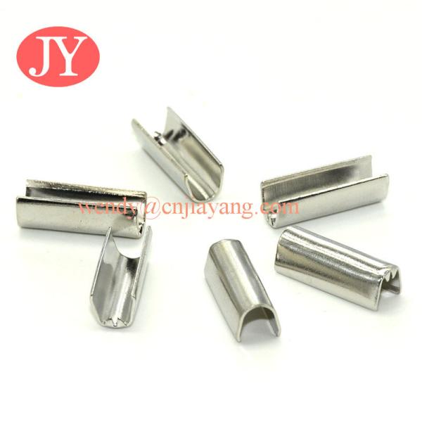 jiayang Nickle free and lead free hot sale metal aglets shoelace with custom logo