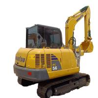 5 Ton Used Excavator Equipment PC56 Komatsu Crawler Excavator Komatsu PC56-7