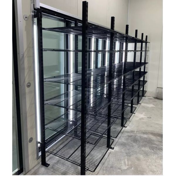 220V/380V/440V Изоляционная стеклянная дверь прогулка в прохладной комнате для пивной пещеры и витрины магазина