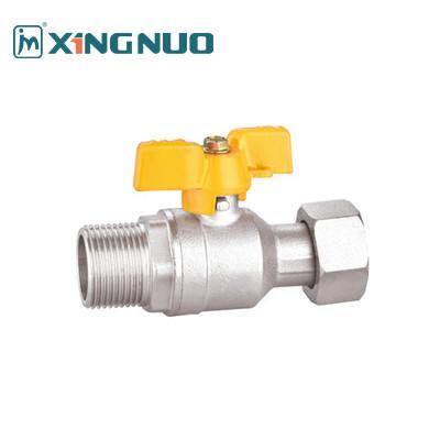 1/2 polegada Forjado Brass Balão Valve Manual de borboleta Fabricantes 100% de fugas testadas
