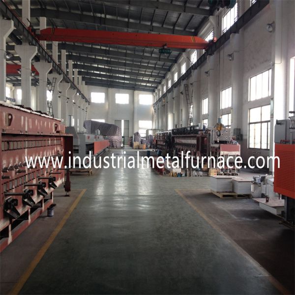 calefacción de resistencia eléctrica de 150kg/H Mesh Belt Heat Treatment Furnace que apaga el temple