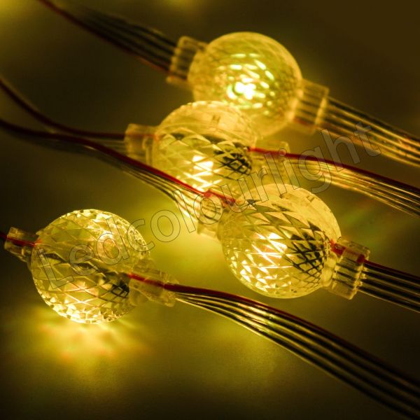 D23mm Outdoor Waterproof 0.6W DMX512 Controllable RGB String Lights for Event Wedding