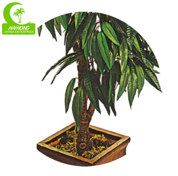 As árvores de manga tropicais para bens chineses da venda vendem por atacado a árvore de manga artificial
