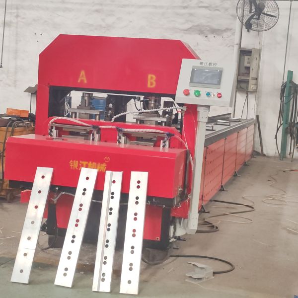 125mm Max. Shearing Angle Steel Puncher 15KW Electric Steel Punching Shearing Machine