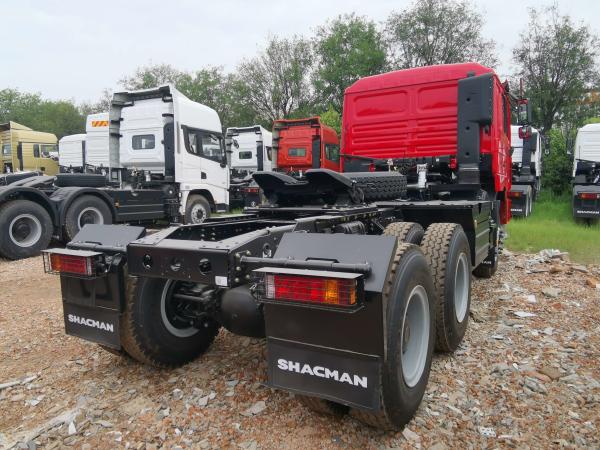 25 - 60 Tons 6x4 F3000 Shacman Tractor Truck Air / Hydraulic Braking System