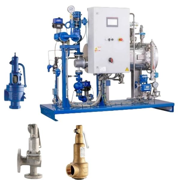 New Pneumatic Control Valve Fish-er Valve and Positioner SVI3 and Reliable SG iron Body Spirax Sarco SV60 Safety Valve in Stock