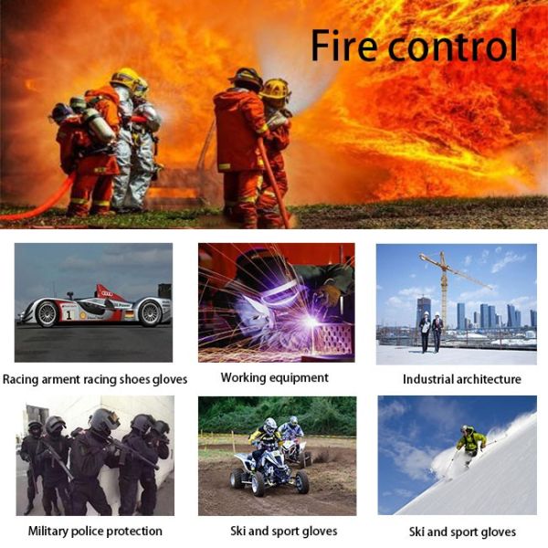 Огнеупорная параарамидная ткань 50 - 200 гр.