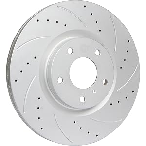 Anti Rust Zinc Plated Brake Disc Rotor With Geomet Coating Geomet Coated Anticorrosion Brake Disc Rotor for BMW_E39 34116756090