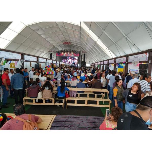 Waterproof PVC Fabric 35m Outdoor Clear Wedding Tent