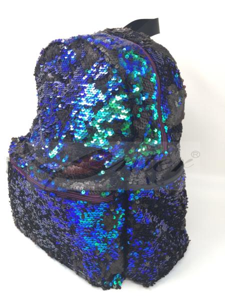 Sequin Backpack, Woman Dazzling Sequin Bag, Reversible Sequins School Backpack for Girl, Lightweight Travel Backpack