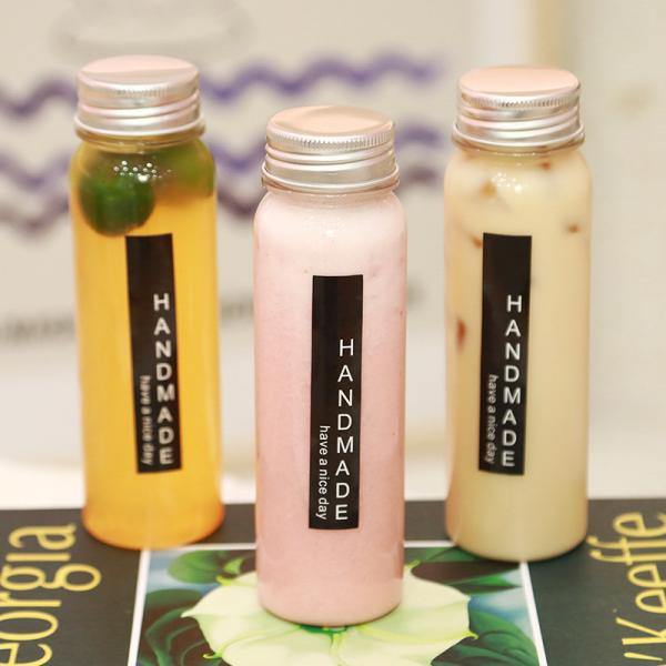Leak Proof Bubble Tea Jugs with Handles Variety Sizes Plastic Beverage Containers