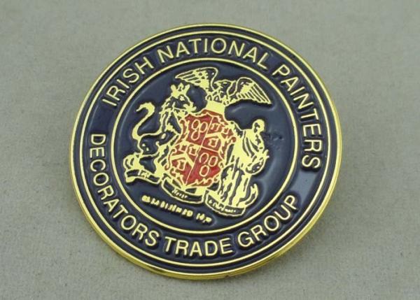 Commonweal Soft Enamel Lapel Pin Iron Die Stamped Gold Brooch Badge