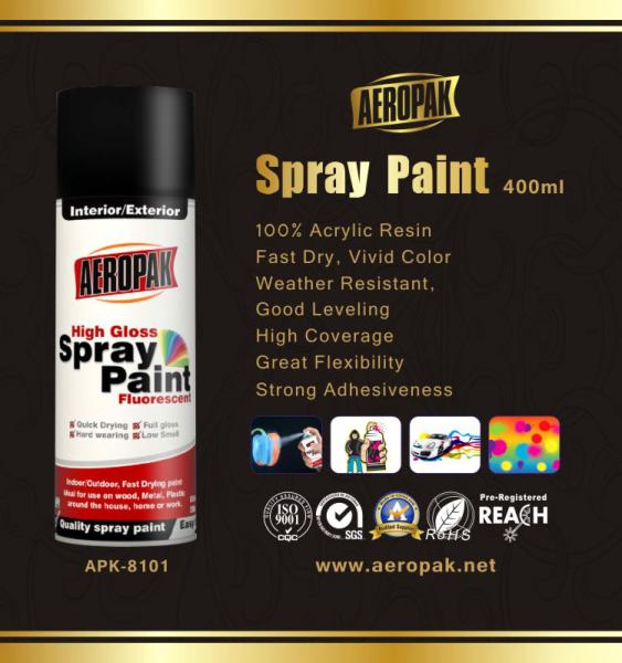 Odourless Aerosol Spray Paint 10oz Rich Metallic Finish Interior Exterior