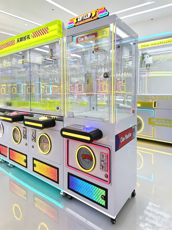 1.5m Commercial Claw Machine, Neon LED Light Coin Operated Prize Game Machine