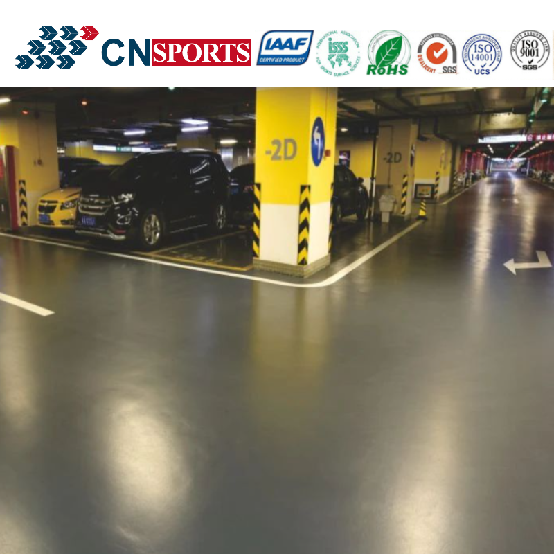 Eco Friendly And Easy Construction Polyurea Flooring For Car Park