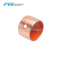 Rolamento liso de POM Bushing Acetal Resin Composite DX da parte traseira de aço