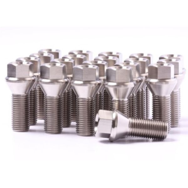 GR2 GR5 Titanium Racing Lug Nuts Wheel Bolt Sleeve Nut For Bike / Industry