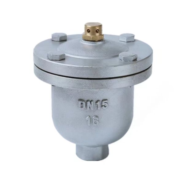 304/316 válvula de escape rápida de puerto único de acero inoxidable para presión nominal Pn1,6 MPa