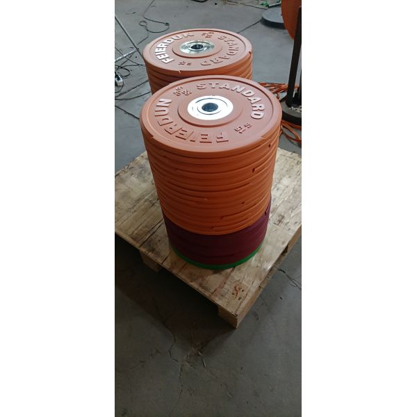 Wholesale Gym Fitness Equipment Colorful High Quality Weight Plates