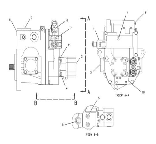 1070677 107-0677 Ventilateur solénoïde chargeurs à roues 988B 988F II 990 990 II 992C
