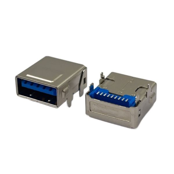 USB3.1 STD разъемный разъем R/A T/H CH 4.10mm Двойные оболочки Соответствующие требованиям RoHS и свободные от галогенов