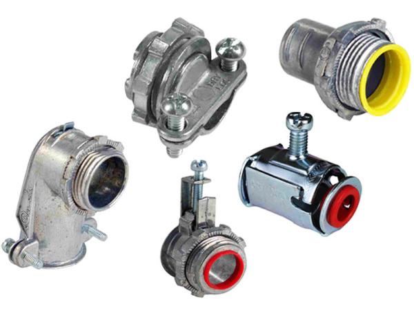 Hot Galvanized Electrical Conduit Fittings Casting / Forging For Machinery
