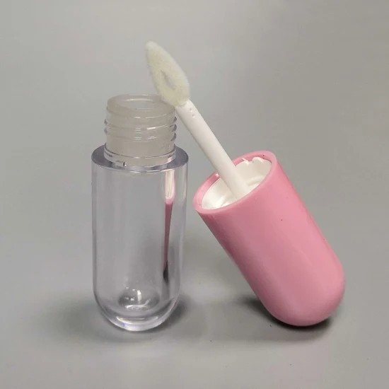 JL-LG103A Round Sealed 3.5ml 0.16oz Mini Lip Gloss Tubes Empty Plastic Makeup Packaging